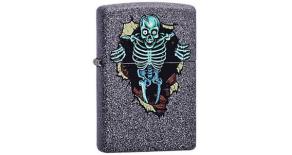 211 Skull wall - Зажигалка ZIPPO
